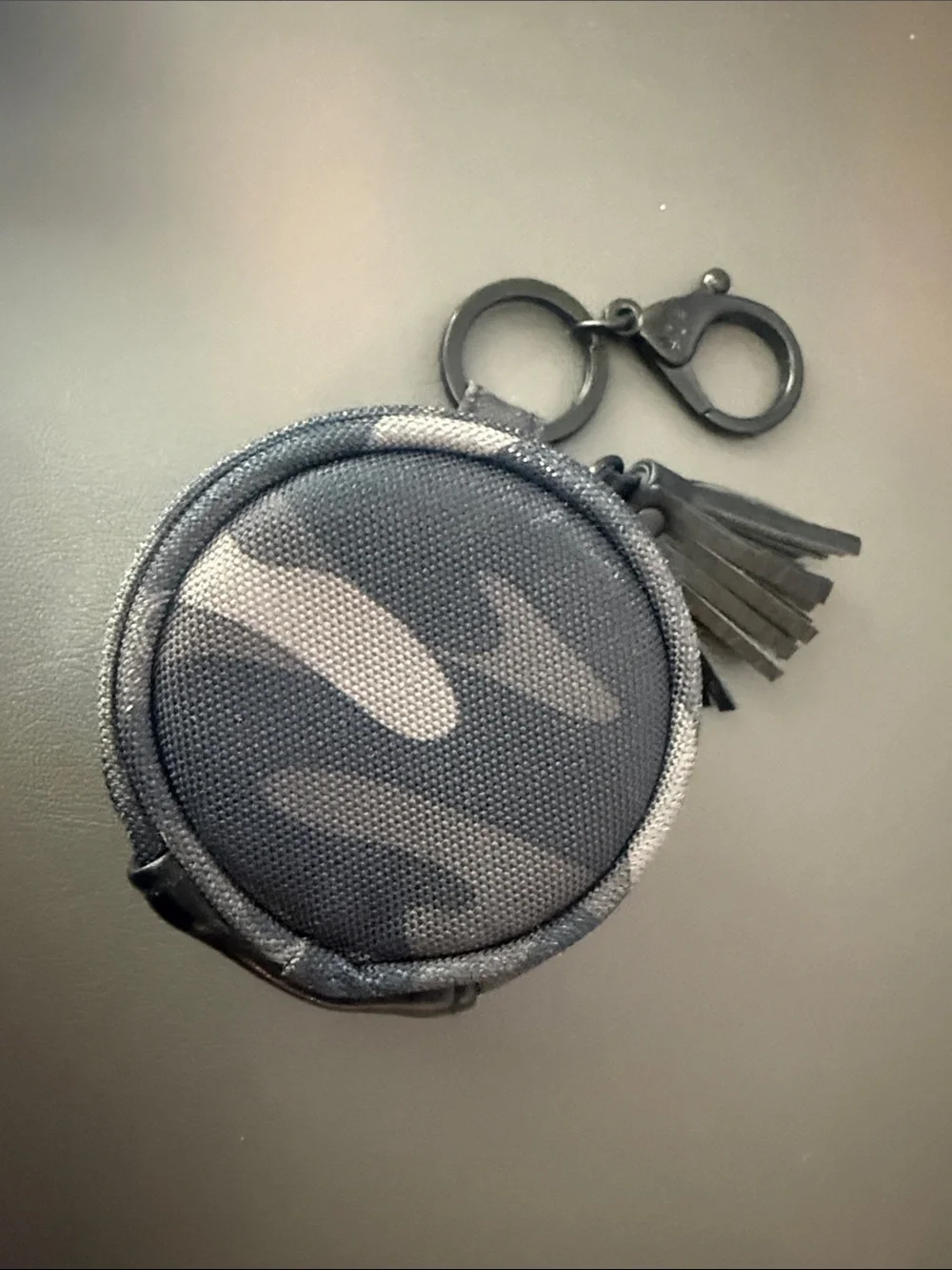 Itzy Ritzy x Chelsea + Cole Black Camo pacifier charm pod